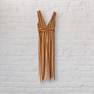 Women’s stripe rainbow jumpsuit